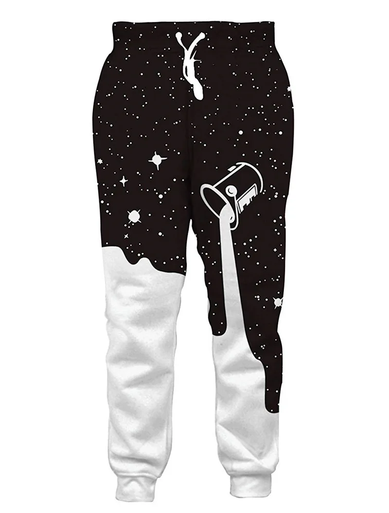 

New HOT Unisex Milk Sky 3D Print Causal Clothing Fashion Men Women Hip Hop Pants Plus Size S-7XL Trouser Jogger Men