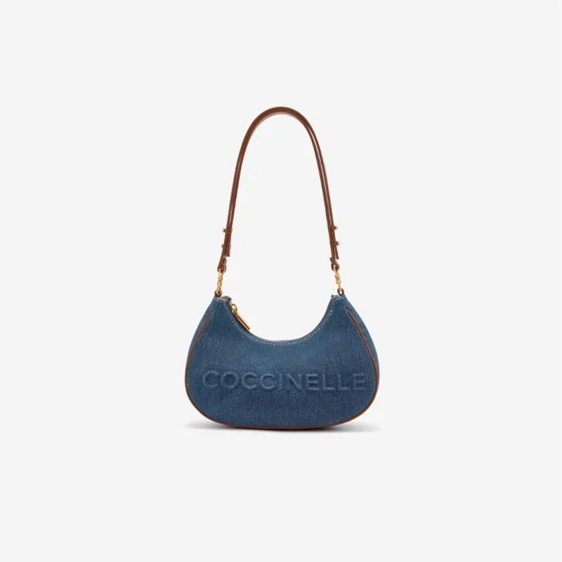 

New Women's Bag Simple Commuter Cowboy Underarm Bag Large Adjustable Shoulder Strap Single Shoulder Tote Bag
