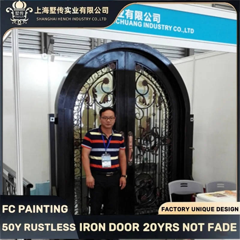 Maßge schneiderte schmiede eiserne Tür