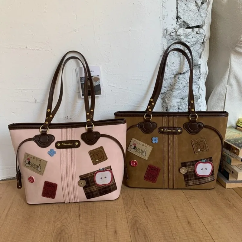 

Модная дизайнерская сумка для подгузников: классическая винтажная кожаная сумка через плечо для стильной современной покупательницы класса люкс