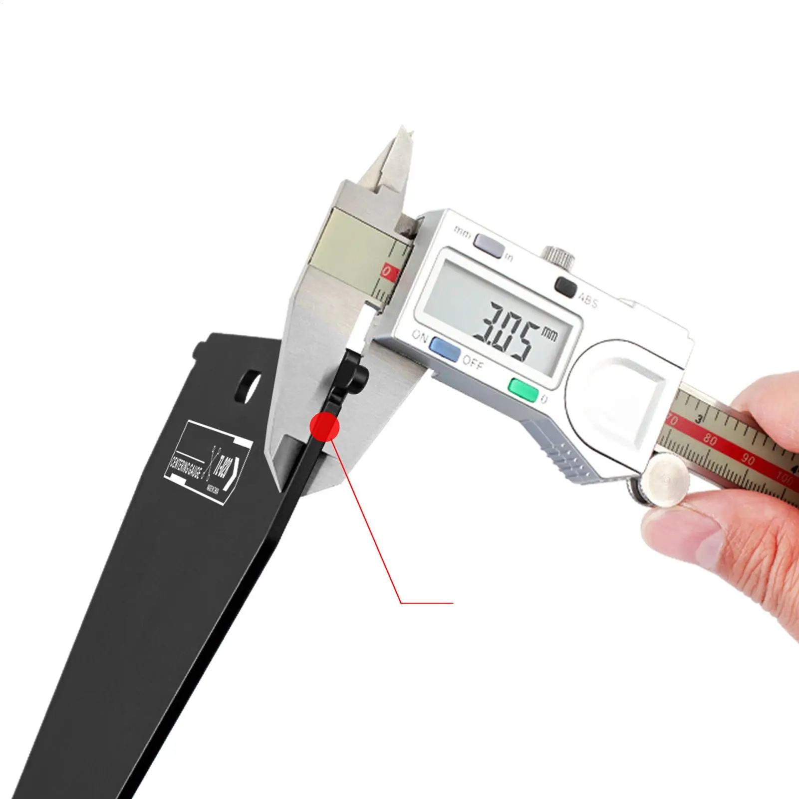 Portable Bicycle Correction Instrument Positioning Center Accessory for Wheel Rim Correction Bracket Adaptation Parktool