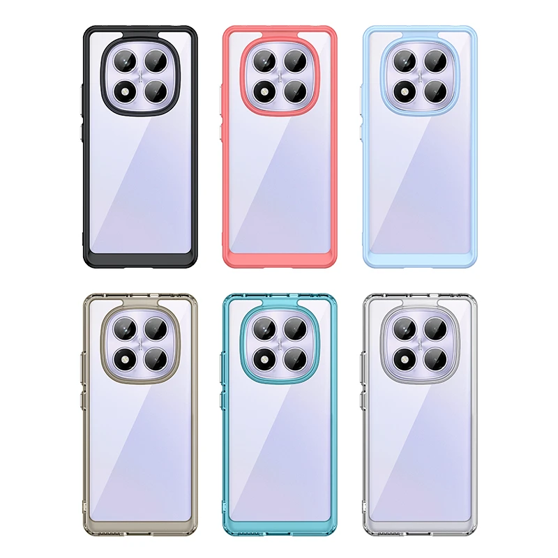 For Cover Redmi Note 14 Pro 4G Case Xiaomi Redmi Note 14 Pro 4G Capas New Colour Transparent Clear Fundas Redmi Note 14 Pro 4G