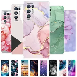 For OPPO Find X3 Neo Case 6.55'' Cover For OPPO Find X3 Neo Marble Soft Clear Silicone Phone Case Find X3 X3Neo CPH2207 Fundas