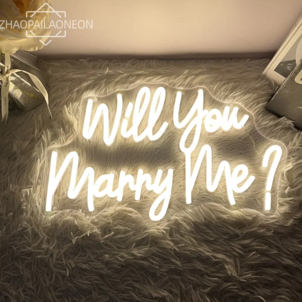 

Neon Led Sign Will You Marry Me Neon Lights Wall Art Decoration Wedding Party Neon Lights Room Home Decor Wedding Bedroom Signs