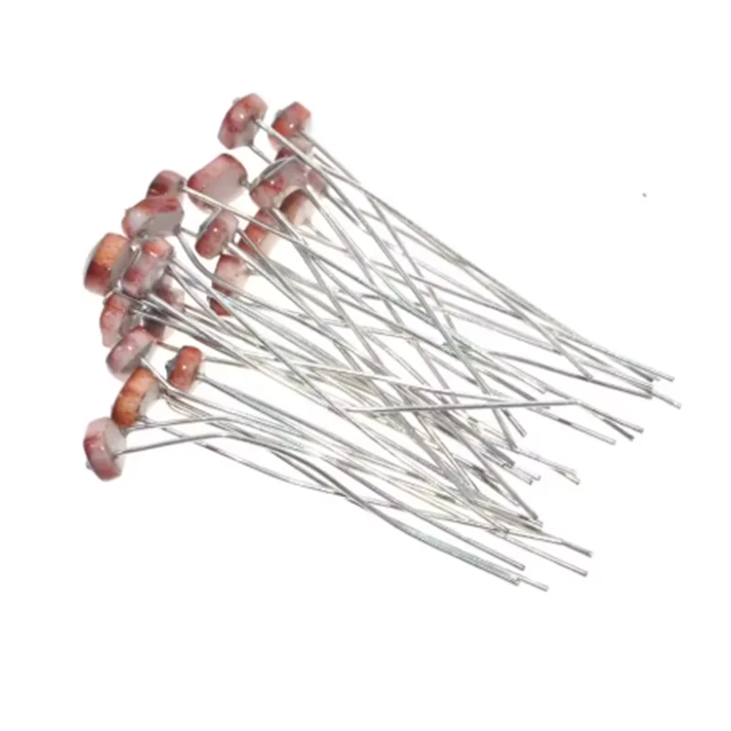 10 個 LDR 写真感光抵抗器光電フォトレジスタ 5528 GL5528 5537 5506 5516 5539 Arduino の DIY