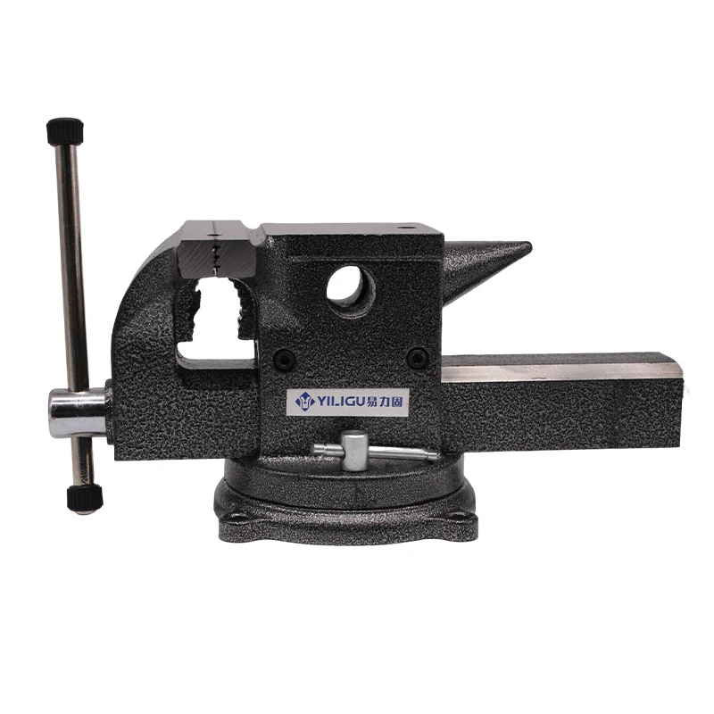 Wholesale Industrial Economic New Product Swivel Portable Table Vise Ox Horn Cast Heavy Duty Bench Vise