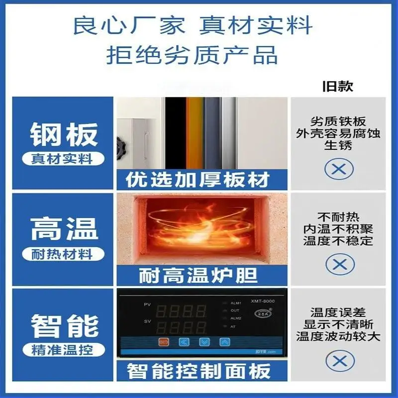 Muffle Furnace Laboratory Heat Treatment Furnace Quenching High Temperature Box Type Industrial Resistance Furnace