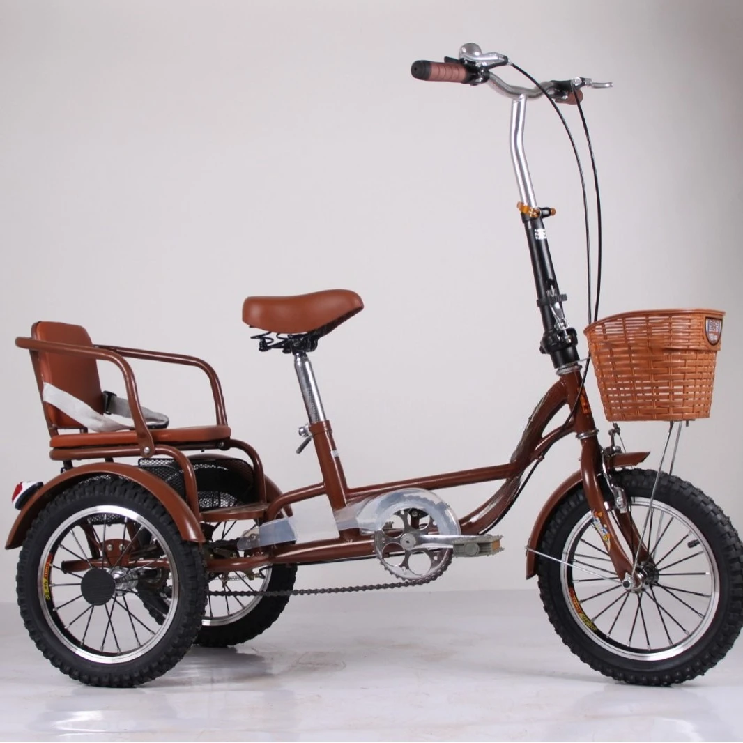 New human-powered tricycle, bicycle, middle-aged, and elderly mobility bicycle, adult small board, lightweight and leisure