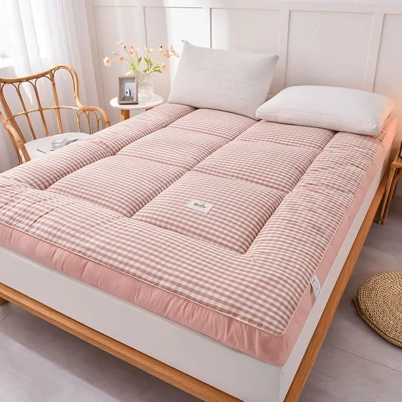 

Portable Classic Feather Velvet Mattress Thickened Mattress Quilt Household Upholstered Dormitory Folding Single Double Mattress