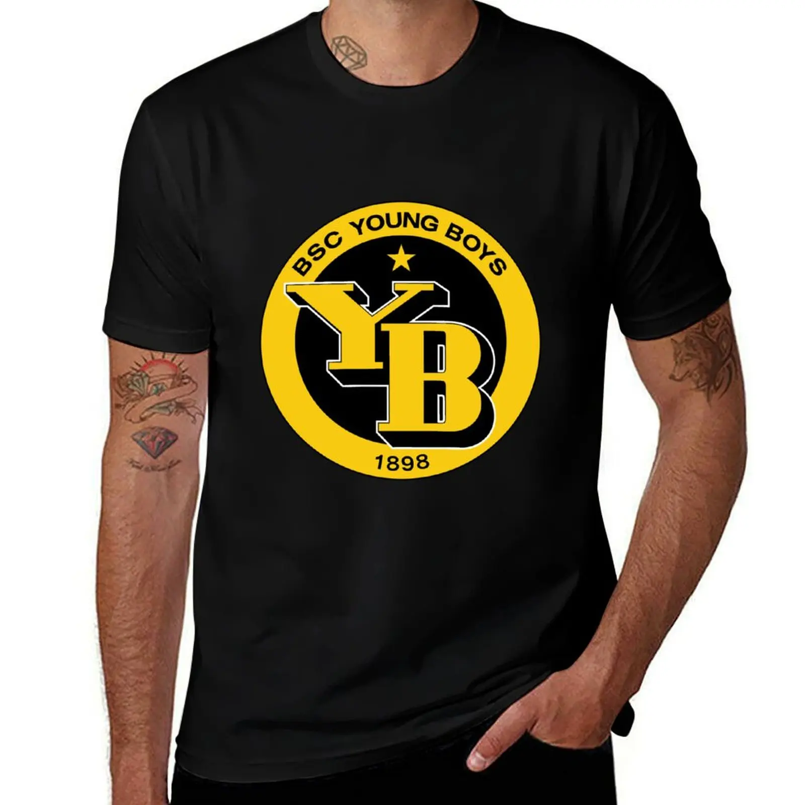 

BSC Young Boys T-Shirt t shirts for man cotton funny man t shirt cotton T-Shirt