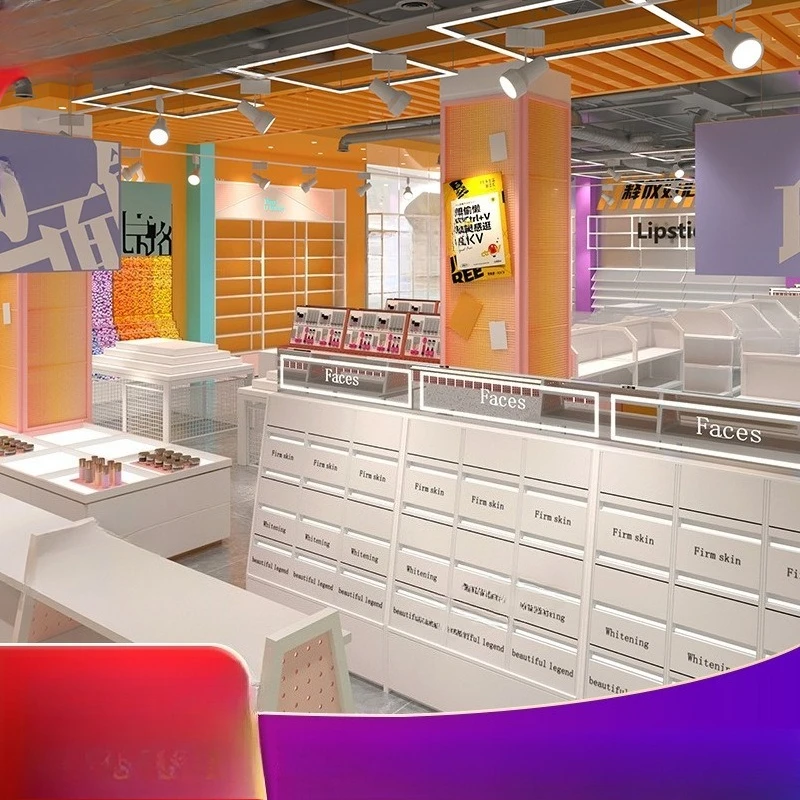 Supermarket Convenience Store KKV Storage Shelf Snack Display General merchandise Makeup Stationery  Pet Store Shelf