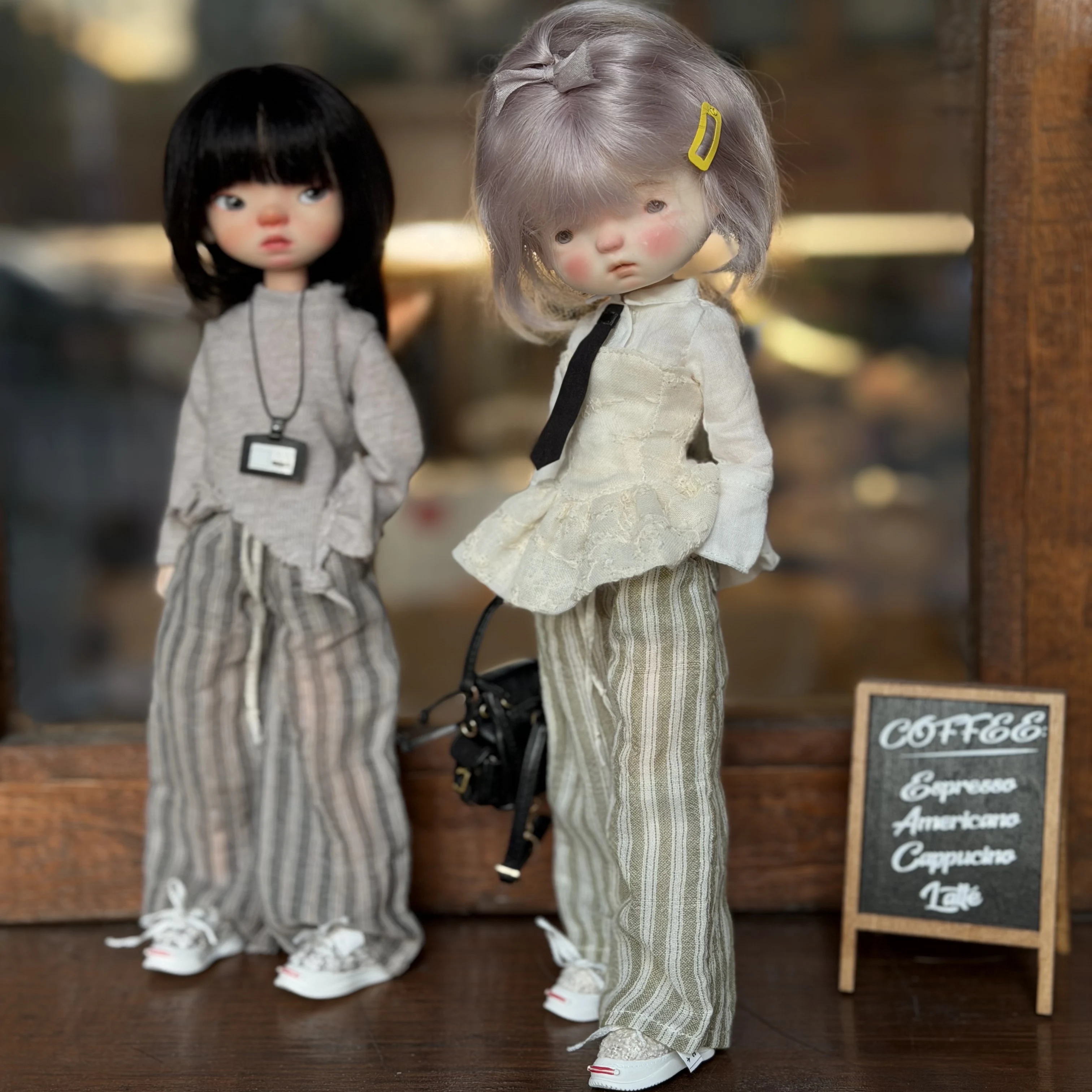 

3pcs Set Blyth Clothes Embroidered Camisole Dress and Shirt Long Pants for Licca Azone Ob24 22 P20 Ker ICY YMY Doll Accessories