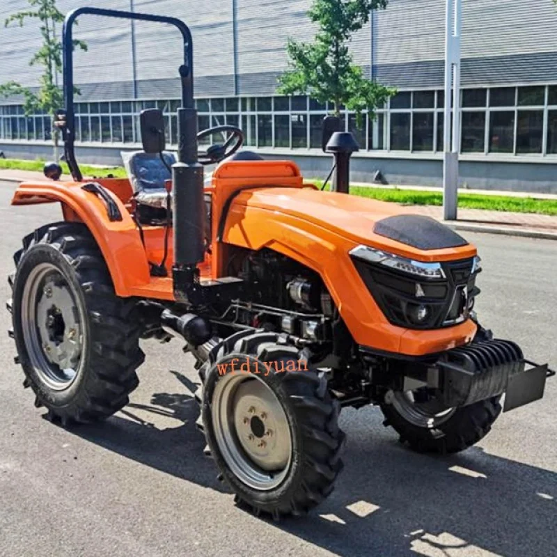 china：Farm small import agricultural cheap 4x4 wheel tractor diesel engine agriculture mini farm working tractor for sale