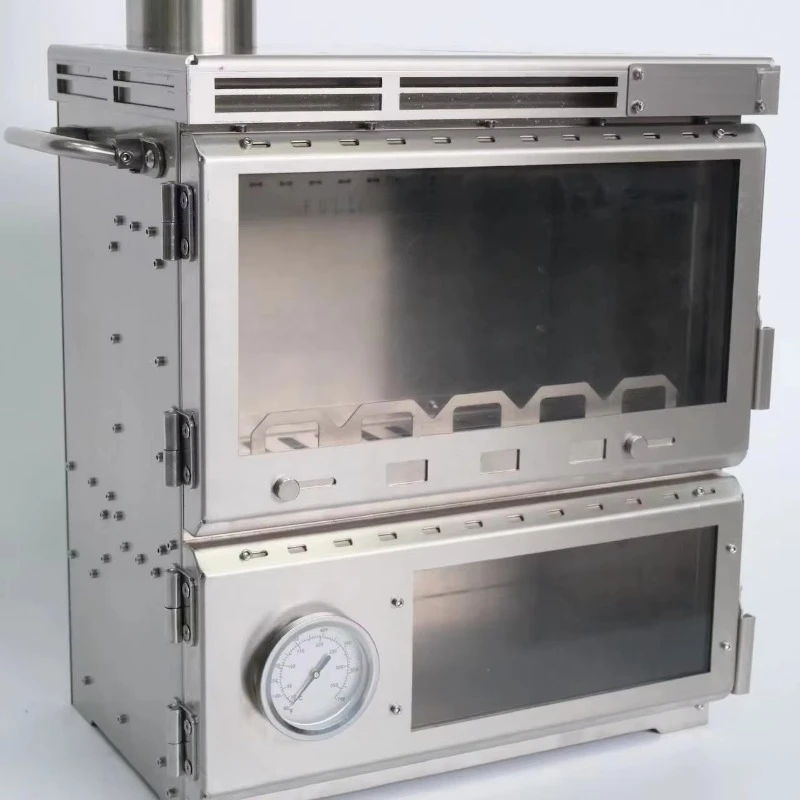 

Оптовая цена Портативная дровяная печь из железа и нержавеющей стали с функцией сушки для приготовления пищи на открытом воздухе и туров