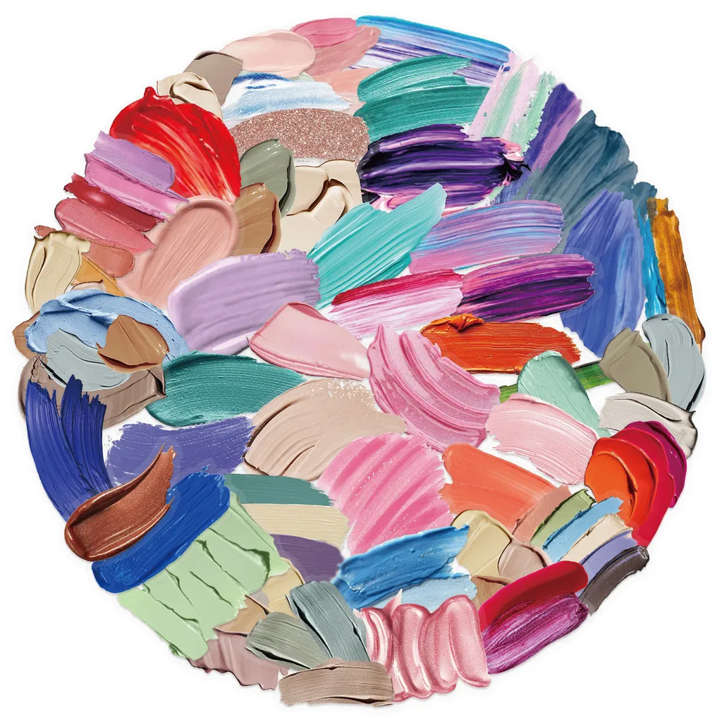 60 قطعة لوحة كرتونية شفافة حزمة ملصقات مقاومة للماء PET شفافة لسجل القصاصات الغيتار دفتر ديكور تسجيل متجر YourLife