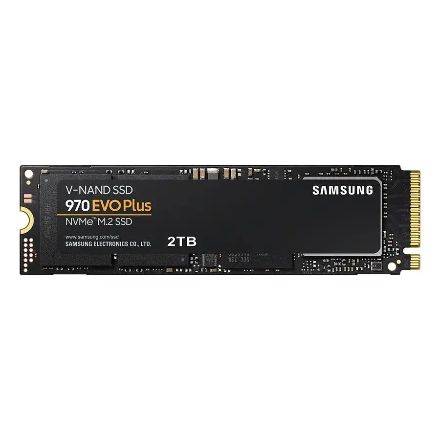 Imagem -05 - Samsung-unidade Interna de Estado Sólido para Laptop e Desktop 970 Evo Plus Ssd m2 Nvme 250gb 500gb Mlc M.2 2280 Pcie 3.0x4 Hdd Disco Rígido