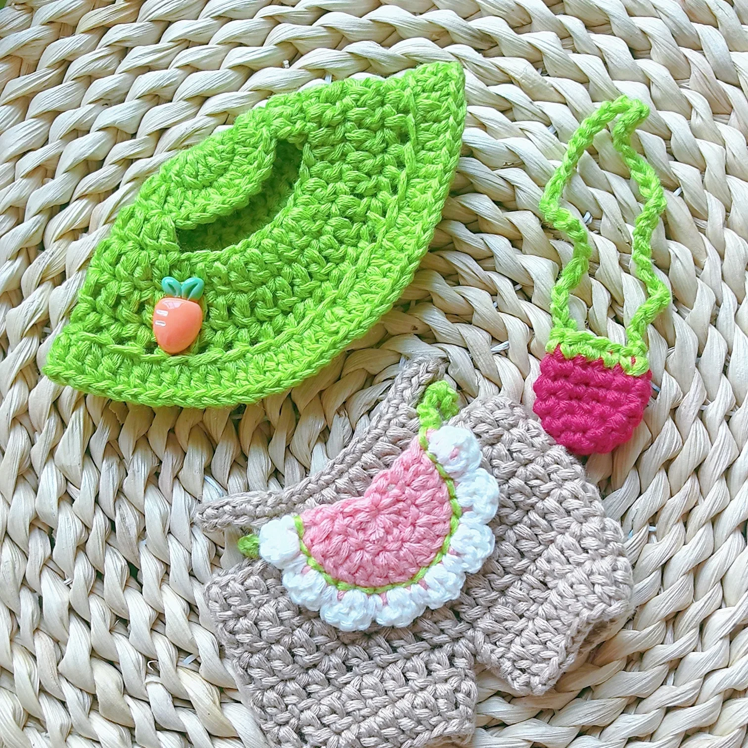 Labubu handgewebte Macaron kleine frische Babykleidung 123. Generation Labubu Babykleidung