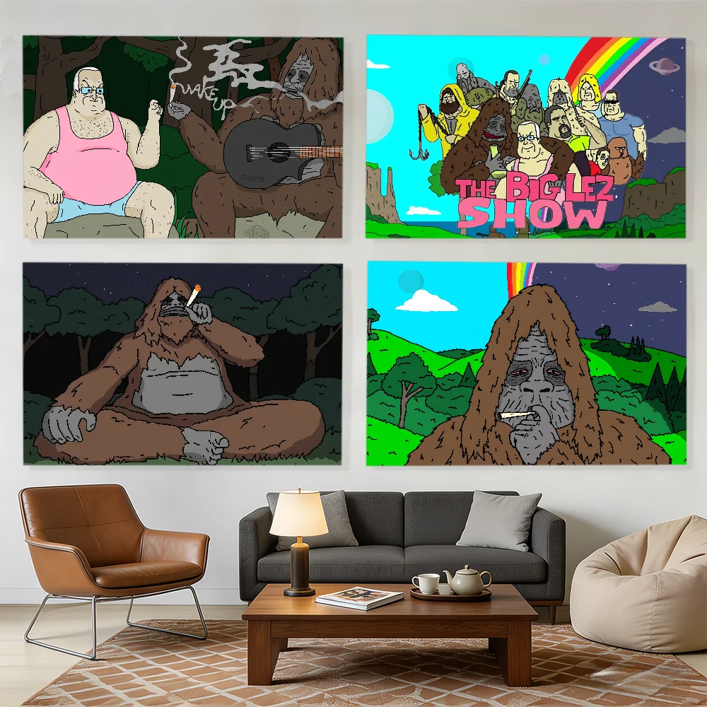 Cartoon The B-Big Lez S-Show flag Decorative Banners Suitable For Outdoor Camping Family Parties And Garden Walls Gift
