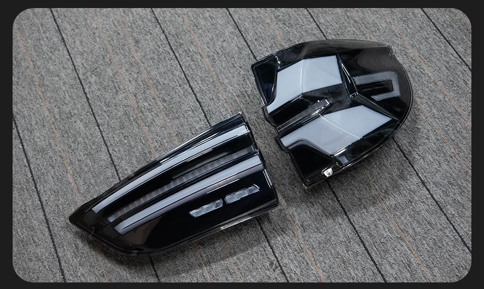 أضواء السيارة ل BMer X5 F15 2014-2018 LED مصابيح خلفية للسيارة أضواء النهار الجري التوصيل والتشغيل اكسسوارات السيارات