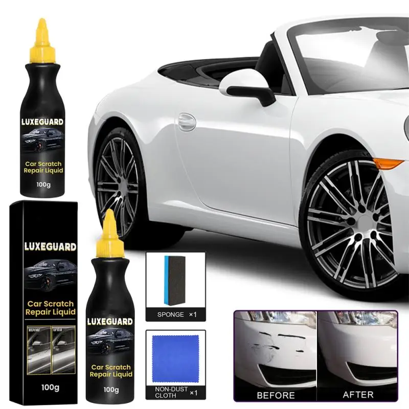 

2024 Car Scratch Repair Agent Paint Fine Marks Scratches Polishing Repair Paint Stain Removal Cleaning Translucent Repair Agent