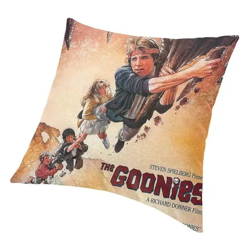 Luxury The Goonies Cushion Cover Polyester Adventure Comedy Movie Throw Pillow Case Bedroom Decoration Pillowcase 45cm 18Inch