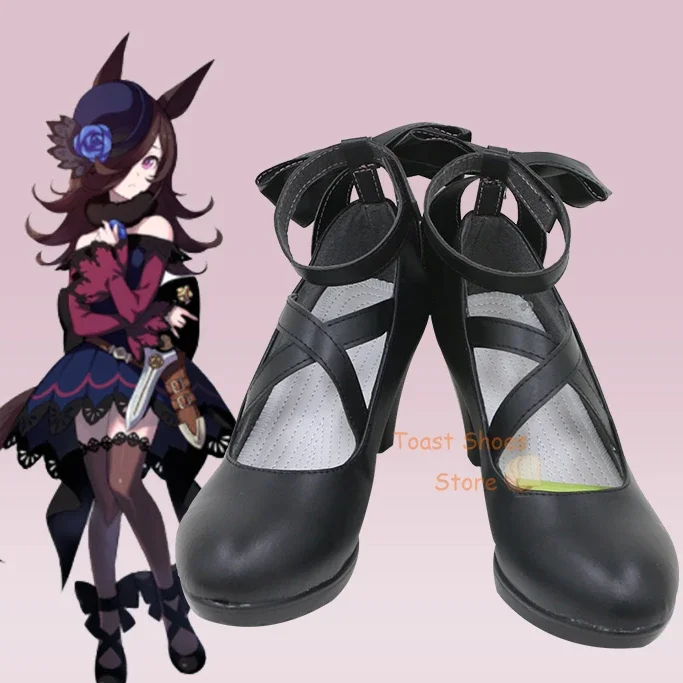 

Аниме Umamusume: Pretty Derby Rice Shower Обувь для косплея Комикс Аниме для Con Хэллоуин Косплей Костюм Опора Сексуальный стиль