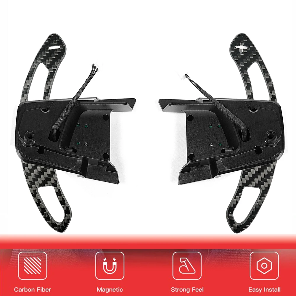 

Steering Wheel Shift Paddle Carbon Fiber Magnetic Shifter For Volkswagen Golf R GTI Golf 7 MK7/7.5 VW GTI Scirocco Arteon