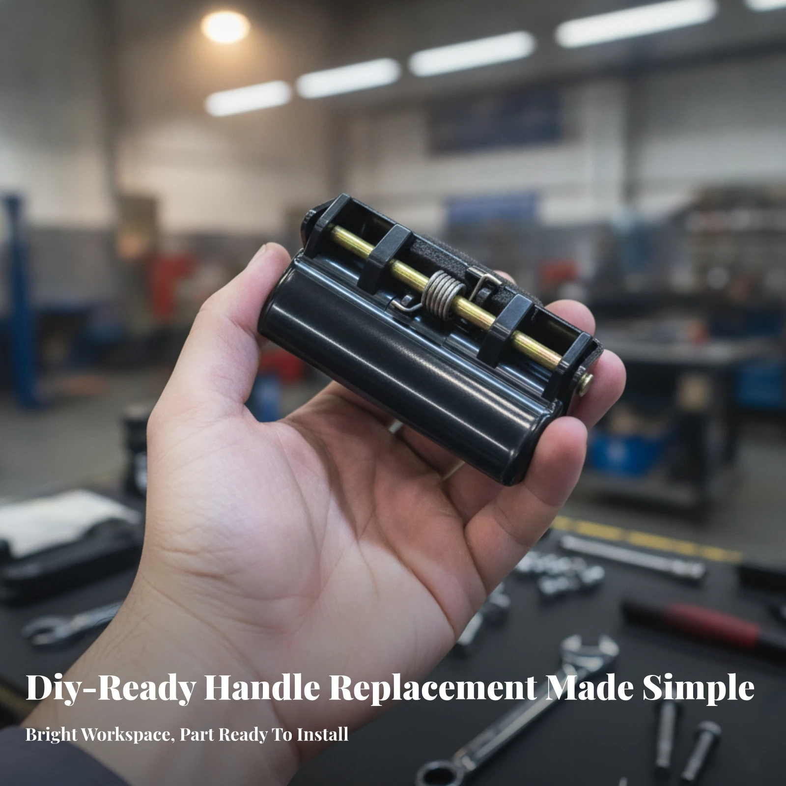 Tailgate Handle Assembly Replacement Tailgate Handle Automotive Part Strong Hardware Long-Lasting for Car Owners