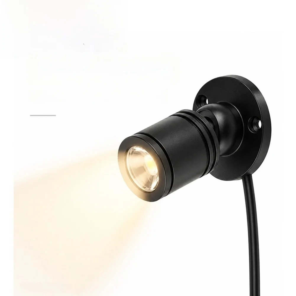 Adjustable For spotlight LED Lamp for 3d Printer USB 5V Power In-Line Push Button for Switch Tool-Free Round Base