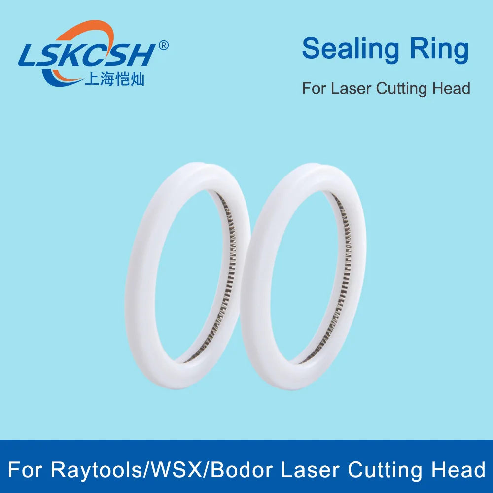 

LSKCSH Sealing Ring Washer Protective Windows for Raytools/PR/WSX/Bodor Customizable Size for Fiber Laser Head 1064nm