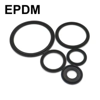 Junta EPDM de virola de Tri abrazadera, arandela de sellado sanitaria de presión de alta calidad para accesorios de tubería de elaboración casera, 5 y 10 Uds.