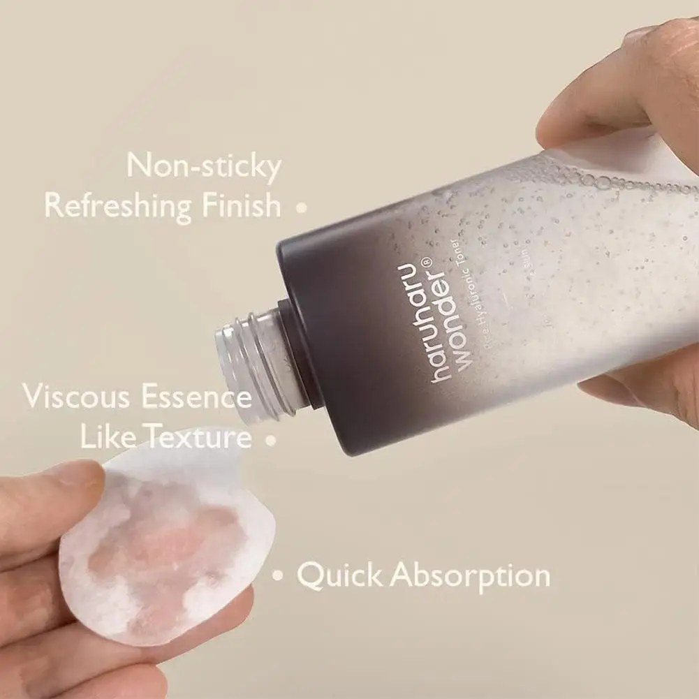 لـ Haruharu Wonder Black Rice Toner حمض الهيالورونيك الحبر مجموعة العناية ببشرة الوجه تنظيف عميق بقايا المكياج زيت تنظيف 150 مللي #3