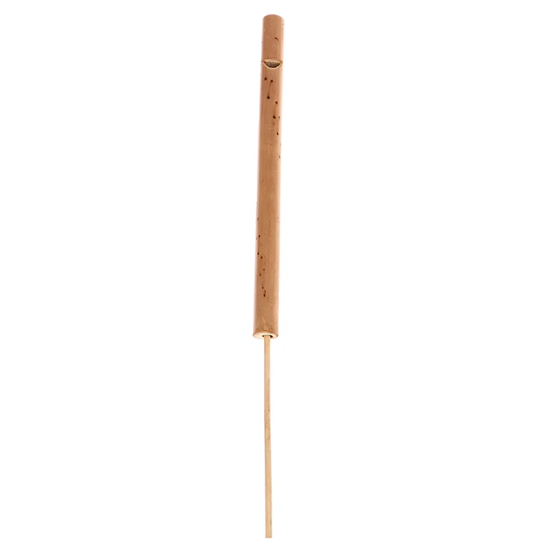 1pc instrumento musical de madeira de bambu pássaro apito flauta mini música ritmo som cotovia pássaro brinquedos para crianças presente do feriado assobiando brinquedo