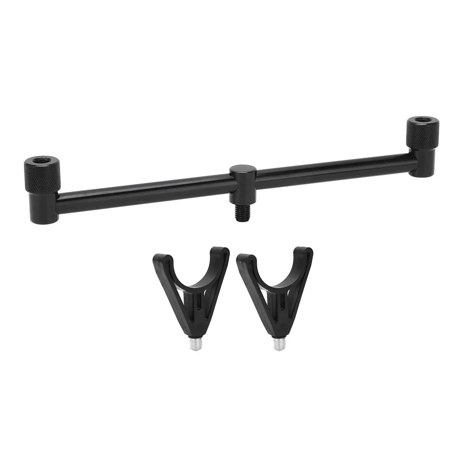 2022 New Outdoor Carp Fishing Rod Holder Stand - 25/30/45cm Bracket with Buzz Bars