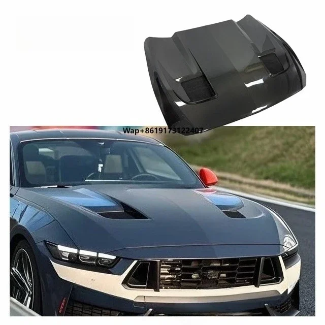

Carbon GT3 Hood for Mustang 2024 2025 S650 Upgrade GT3 Style Carbon Fiber Engine Bonnet Hood