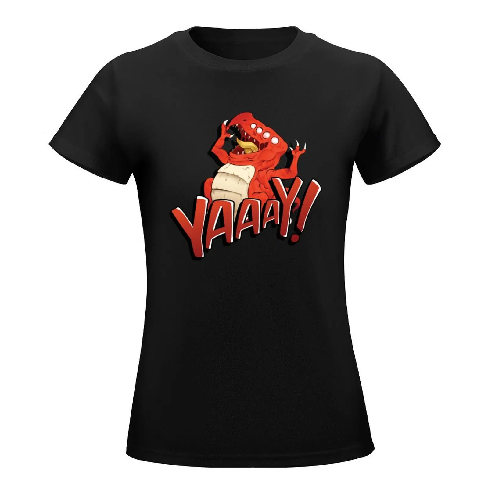 Crocomire's Super YAY T-Shirt Blouse female funny t shirts for Women