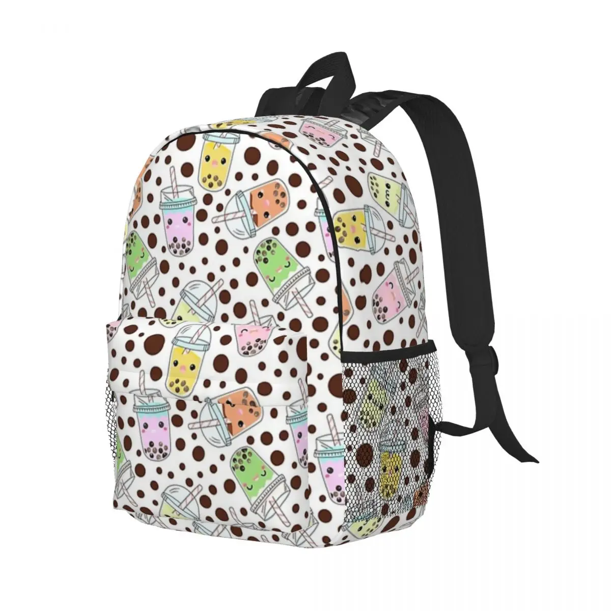 Mochilas infantis de chá bobba bolha, mochila para laptop, bolsa de ombro, grande capacidade, mochila, meninos, meninas, moda