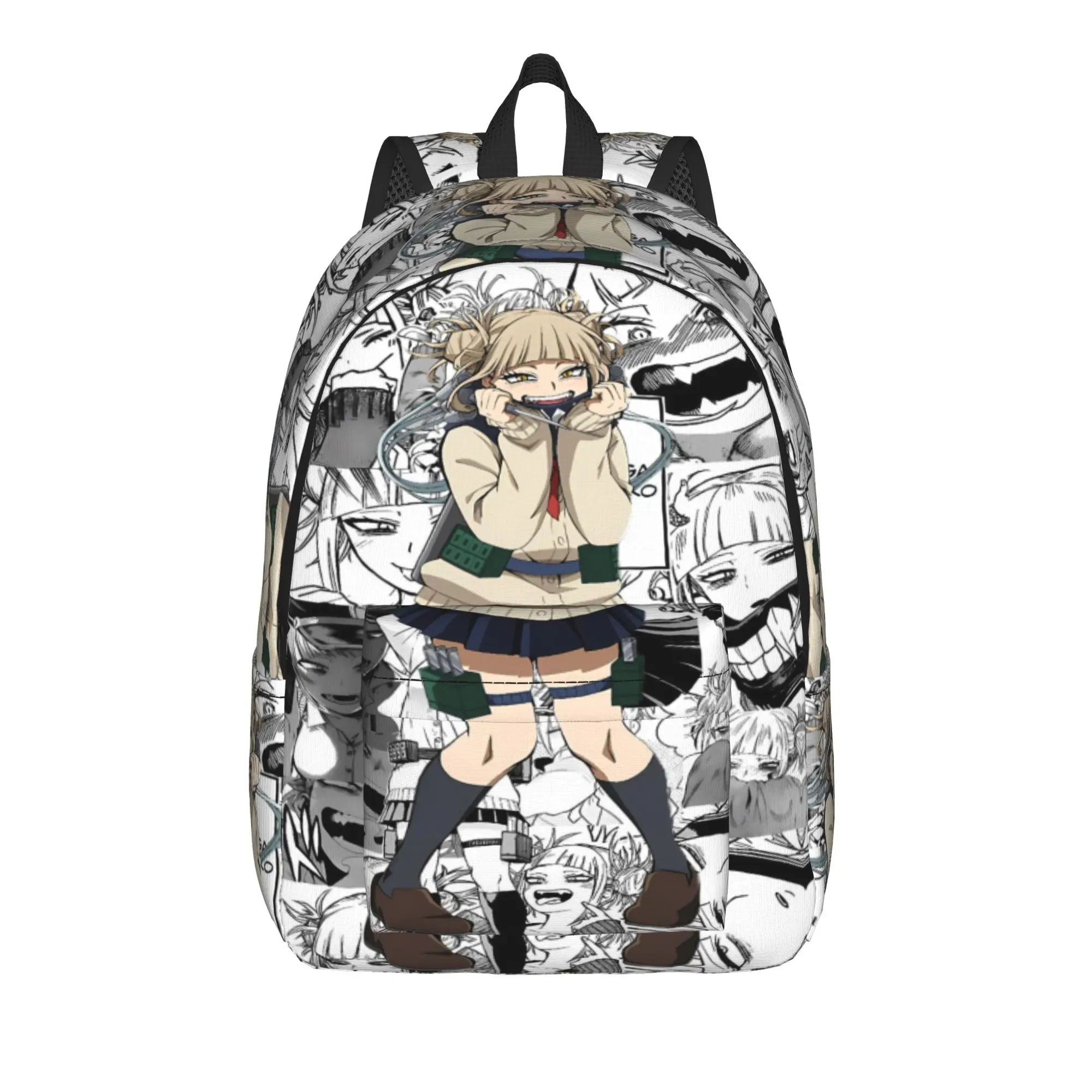 Anime Himiko Toga Backpack M-My Heros A-Academias University Backpacks Youth Streetwear School Bags Designer Breathable Rucksack