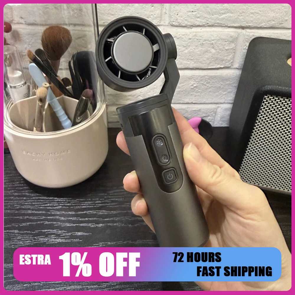 Mave FC16 YunTai Handheld Small Fan Semiconductor Refrigeration Handheld Fan Ultra High Speed Supercharged Air Guide For Gifts