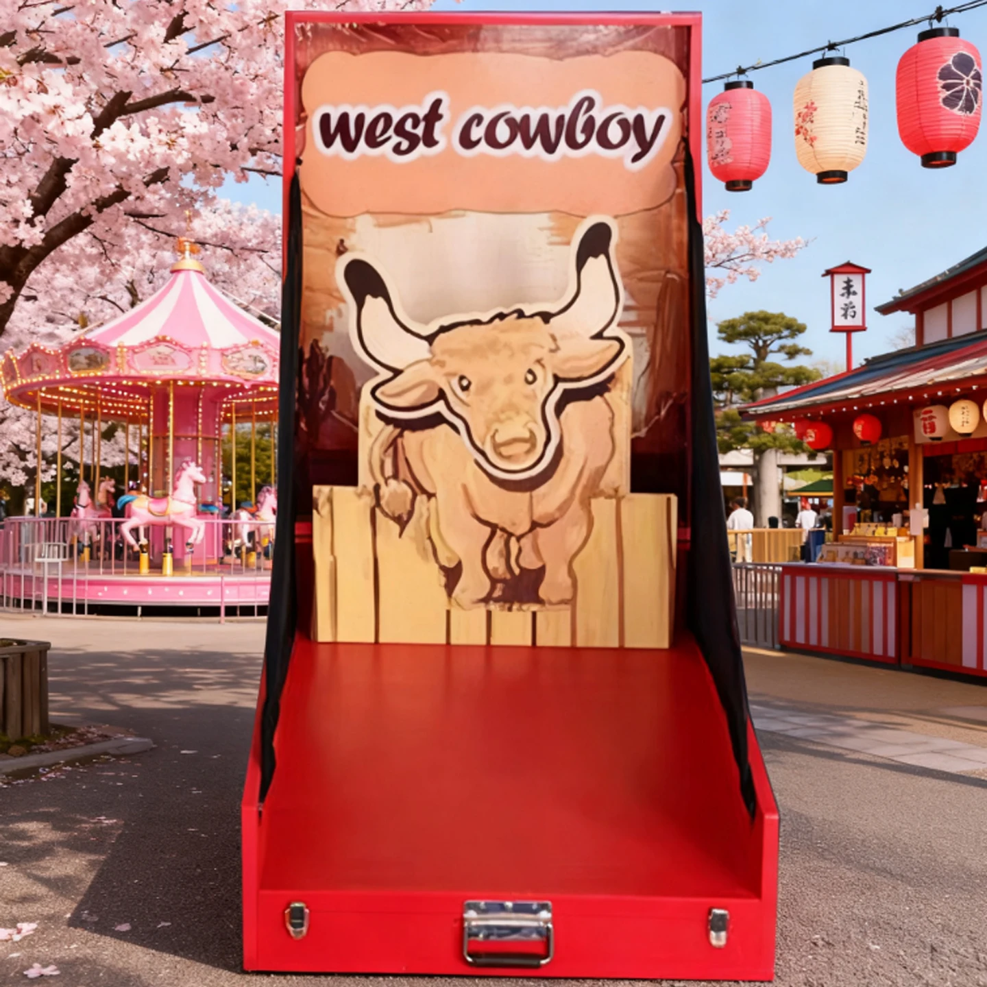 Western Cowboy Ring Game Children's Game Interactive Games Event Games Carnival Games Event Props