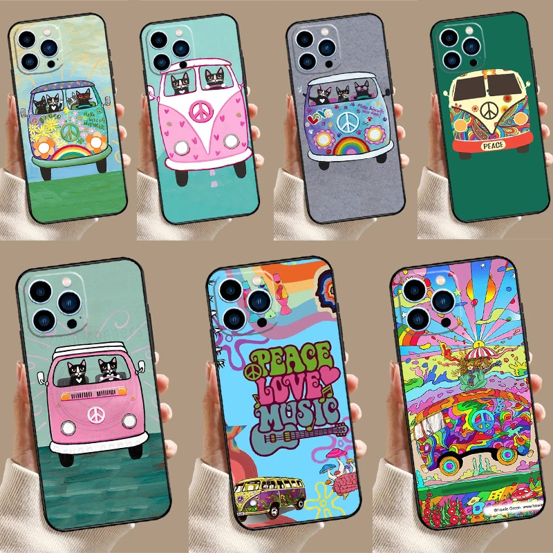 Hippy Peace Bus Cat… - image