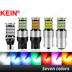 KEIN 2PCS T15 P21W 1156 1157 T20 7440 7443 W16W BA15S BAY15D WY21W W21W R5W R10W P21/5W W21/5W Car Led Signal Light Lamp Bulb