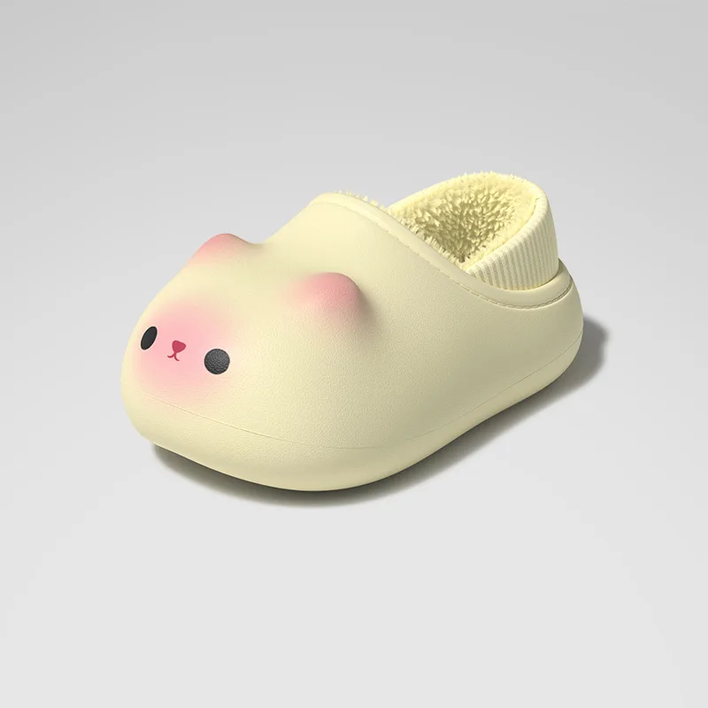 yellow rabbit-loafer