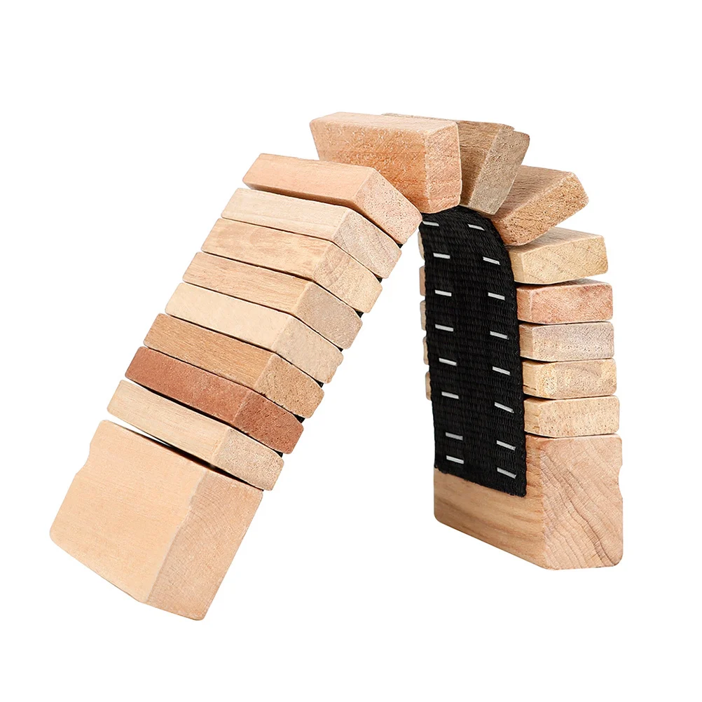 1pc Wooden Clicker For Kids Smooth Polished Wood Instrument Educational Musical Plaything Children Recreation Gift