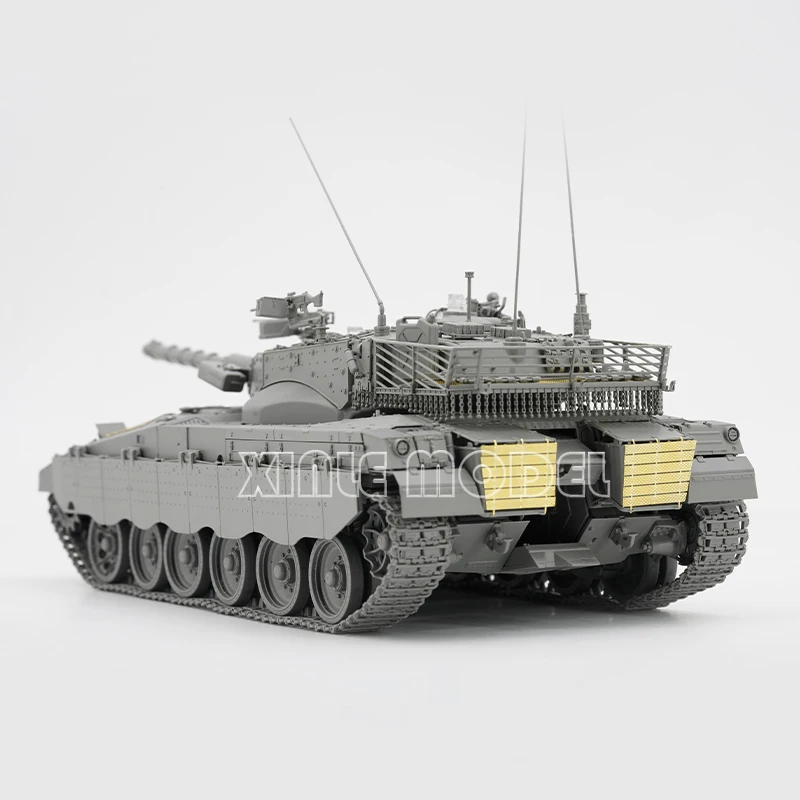BORDER Kit modello di carro armato assemblato in plastica BT-055 Carro armato da battaglia principale Merkava 2, completamente costruito, sospensione attiva 1/35