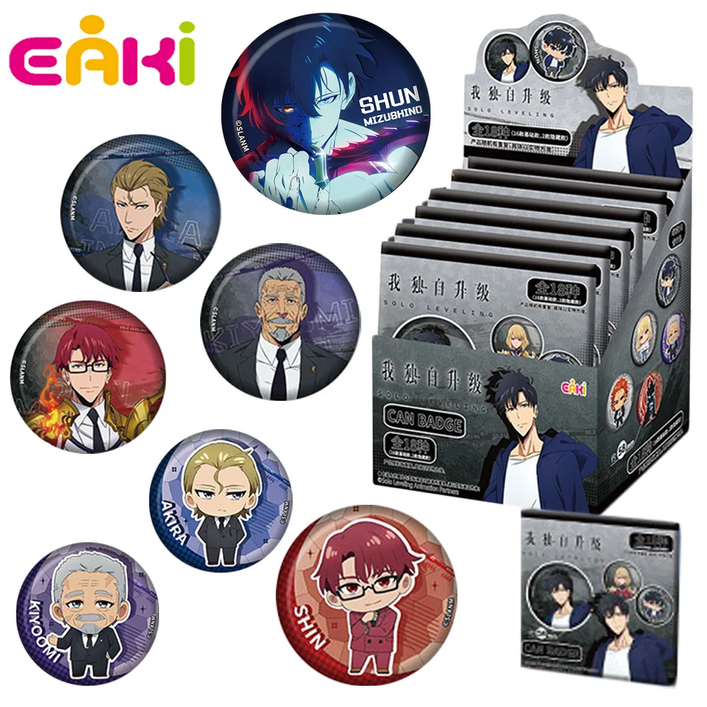 جديد الأصلي إيكي سولو التسوية شارات مستديرة هنتر موضوع مزدوج فلاش الكرتون دبابيس دبابيس المقتنيات لطيف الهدايا الساحرة