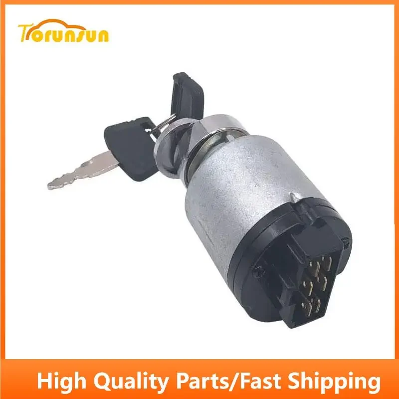 Ignition Switch with 2 keys 4448303 for Hitachi EX200-2 EX200-3 EX200-5 Excavator