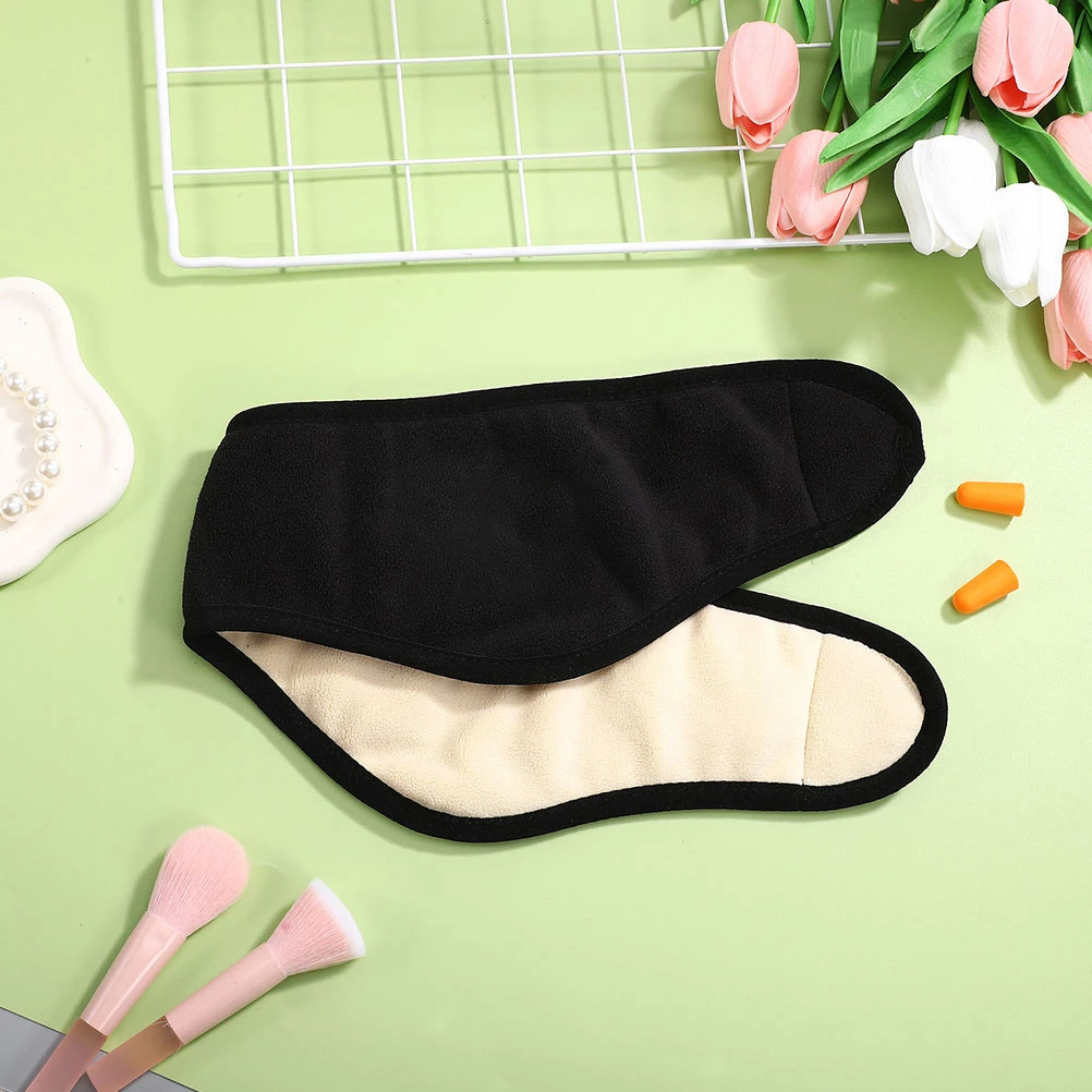 2 قطعة يفشل دافئة للنساء الرجال قابل للتعديل اصطف الضوضاء حجب النوم الأذن يغطي الشتاء لا ضغط تدفئة الأذن عازلة للصوت #3