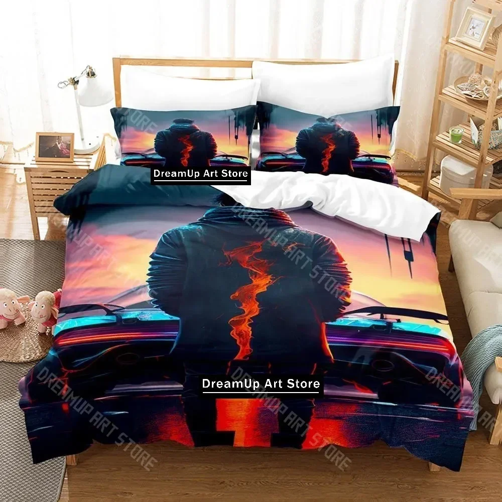 

3D Print Anime Artistic Boy Bedding Set Single Twin Full Queen King Size Bed Set Adult Kid Bedroom Duvetcover Sets Bed Sheet