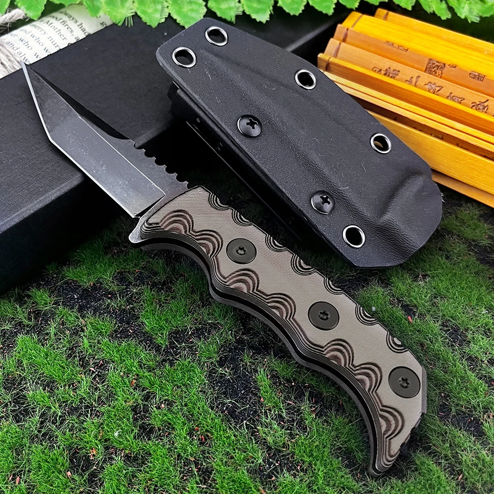 007-多目的アウトドアキャンプユーティリティ固定ナイフ-edc-荒野冒険登山バックパッキングマルチツールデイリーカッターギフト